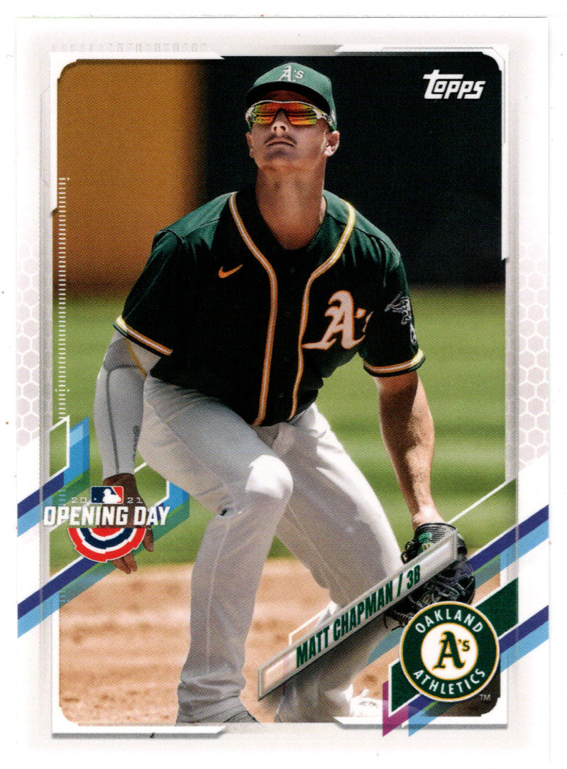 Matt Chapman - Oakland Athletics (MLB Baseball Card) 2021 Topps Opening Day # 200 Mint