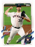 Justin Verlander - Houston Astros (MLB Baseball Card) 2021 Topps Opening Day # 209 Mint