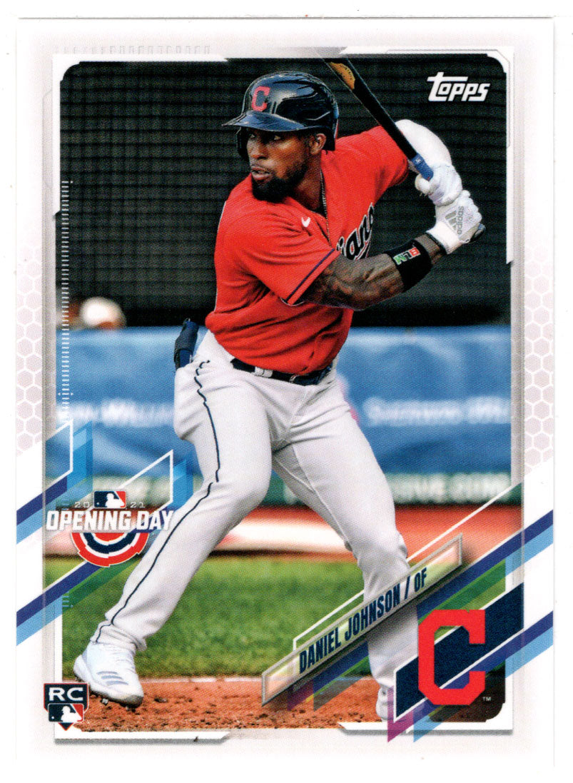 Daniel Johnson RC - Cleveland Indians (MLB Baseball Card) 2021 Topps Opening Day # 218 Mint