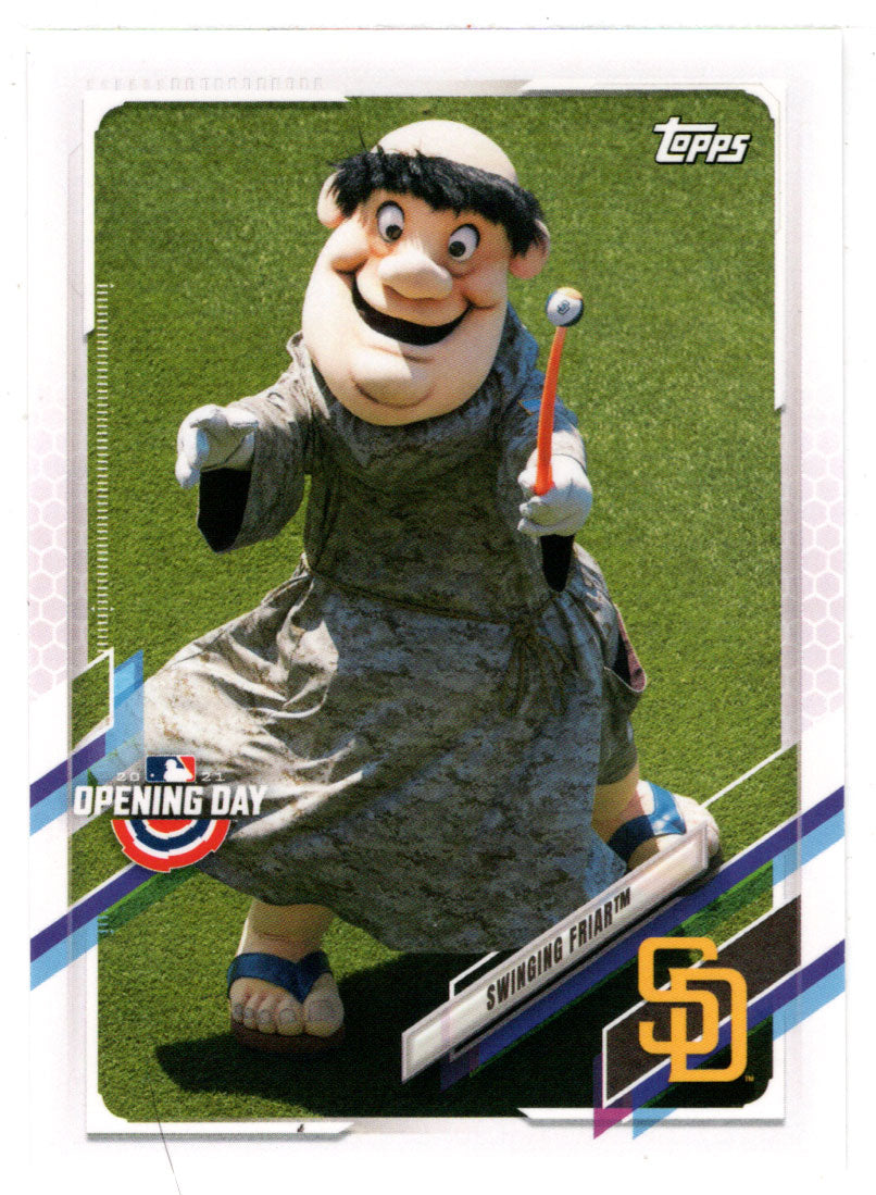 Swinging Friar - San Diego Padres mascot.  San diego padres baseball, San  diego padres, San diego