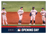 Tampa Bay Rays Team (MLB Baseball Card) 2021 Topps Opening Day # OD-3 Mint