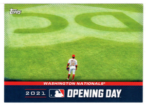 Washington Nationals Team (MLB Baseball Card) 2021 Topps Opening Day # OD-15 Mint