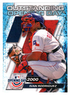Ivan Rodriguez - Texas Rangers - Outstanding Opening Day (MLB Baseball Card) 2021 Topps Opening Day # OOD-1 Mint