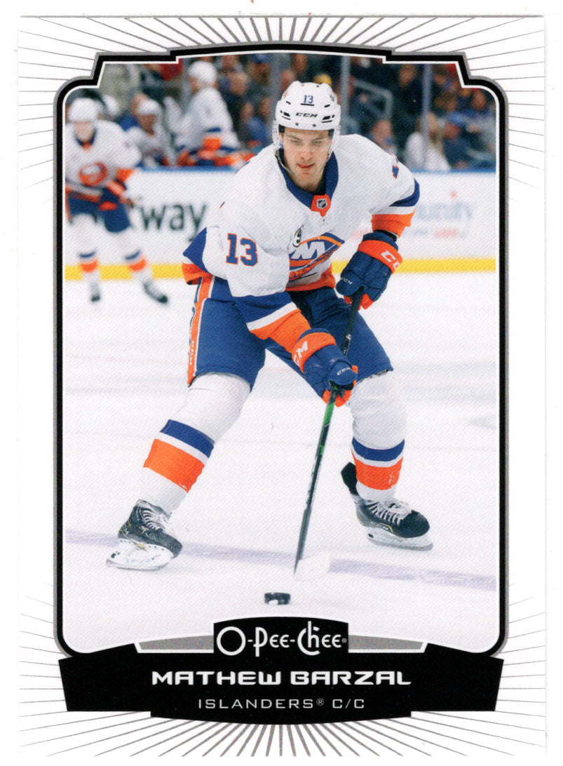 Mathew Barzal - New York Islanders (NHL Hockey Card) 2022-23 O-Pee-Chee # 127 Mint