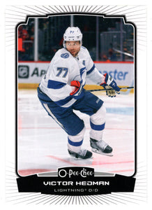 Victor Hedman - Tampa Bay Lightning (NHL Hockey Card) 2022-23 O-Pee-Chee # 134 Mint