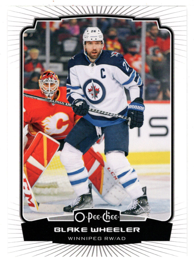 Blake Wheeler - Winnipeg Jets (NHL Hockey Card) 2022-23 O-Pee-Chee # 138 Mint