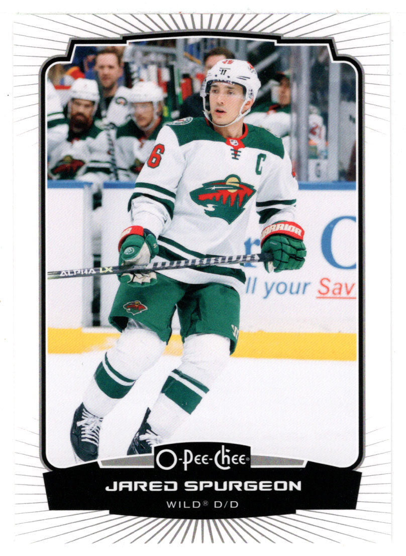 Jared Spurgeon - Minnesota Wild (NHL Hockey Card) 2022-23 O-Pee-Chee # 192 Mint