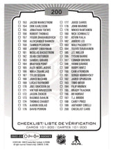 Load image into Gallery viewer, Checklist # 2 (NHL Hockey Card) 2022-23 O-Pee-Chee # 200 Mint
