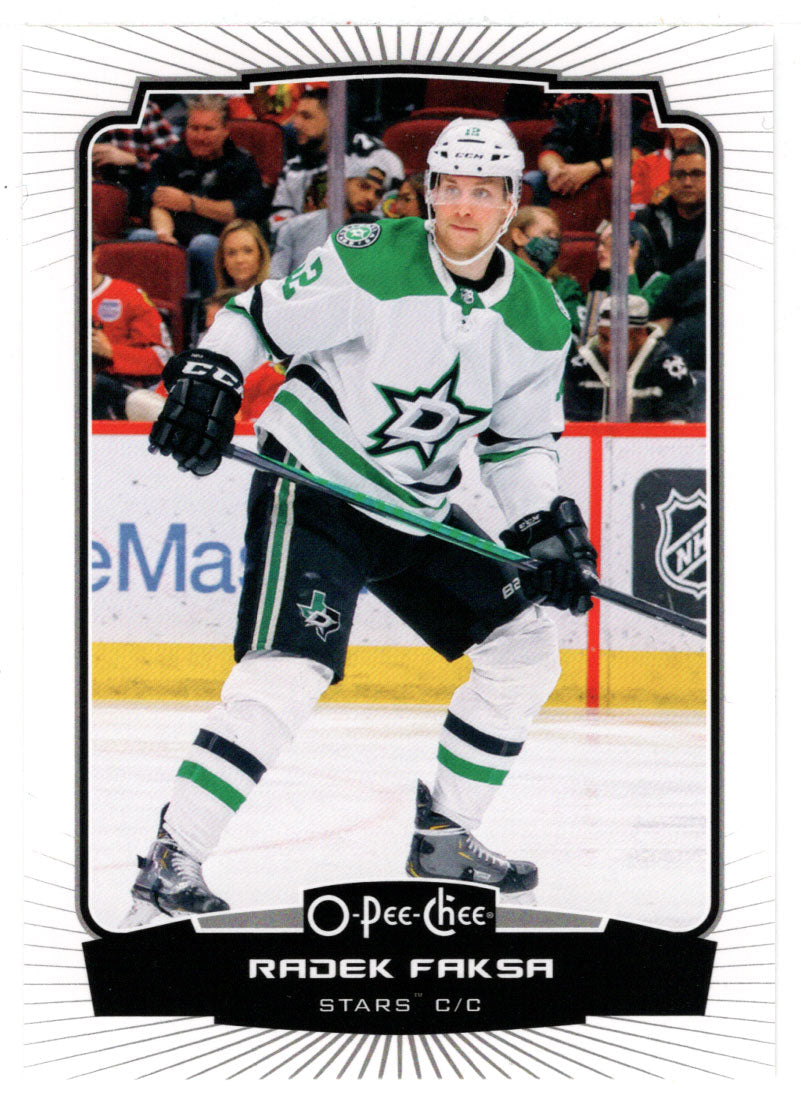 Radek Faksa - Dallas Stars (NHL Hockey Card) 2022-23 O-Pee-Chee # 208 Mint
