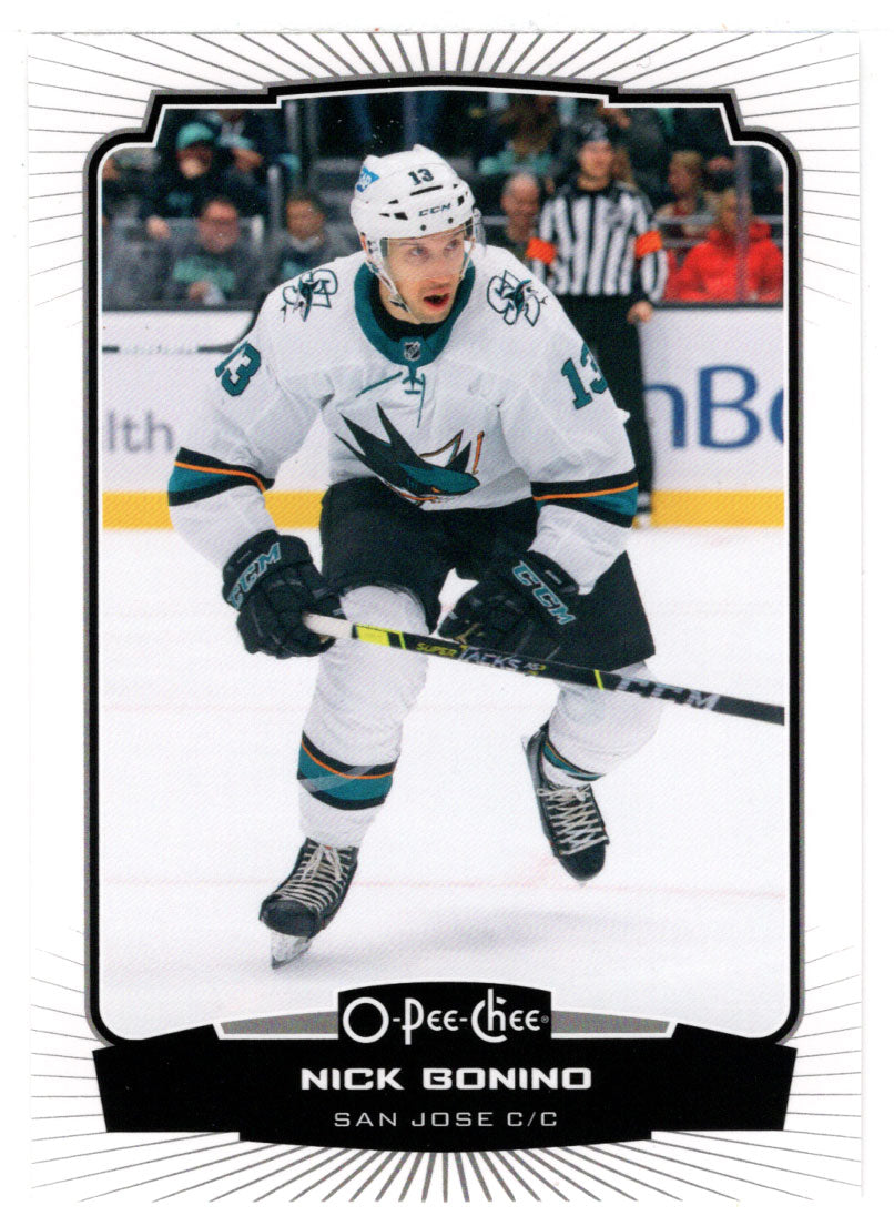 Nick Bonino - San Jose Sharks (NHL Hockey Card) 2022-23 O-Pee-Chee # 229 Mint