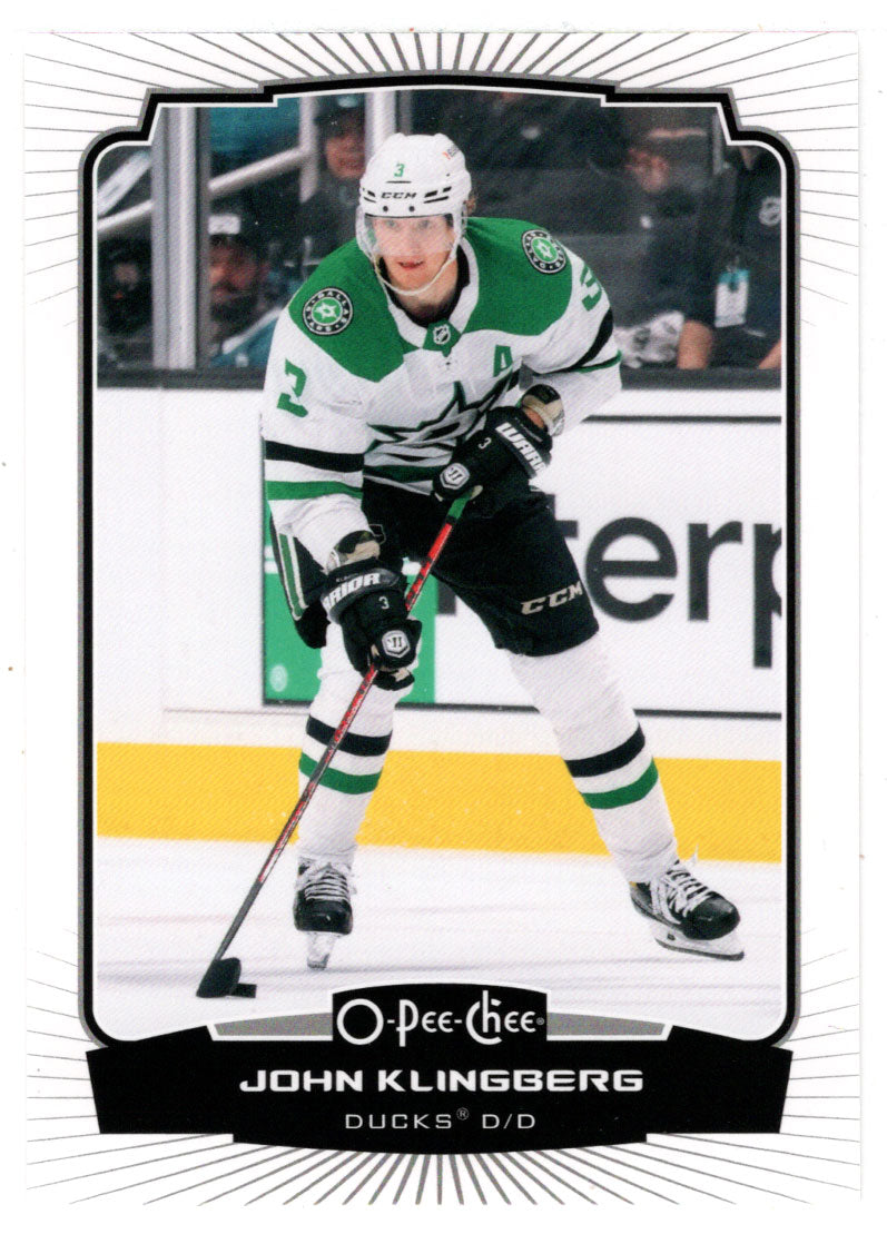 John Klingberg - Anaheim Ducks (NHL Hockey Card) 2022-23 O-Pee-Chee # 239 Mint