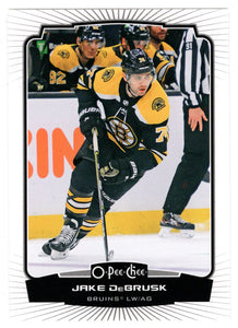 Jake DeBrusk - Boston Bruins (NHL Hockey Card) 2022-23 O-Pee-Chee # 244 Mint