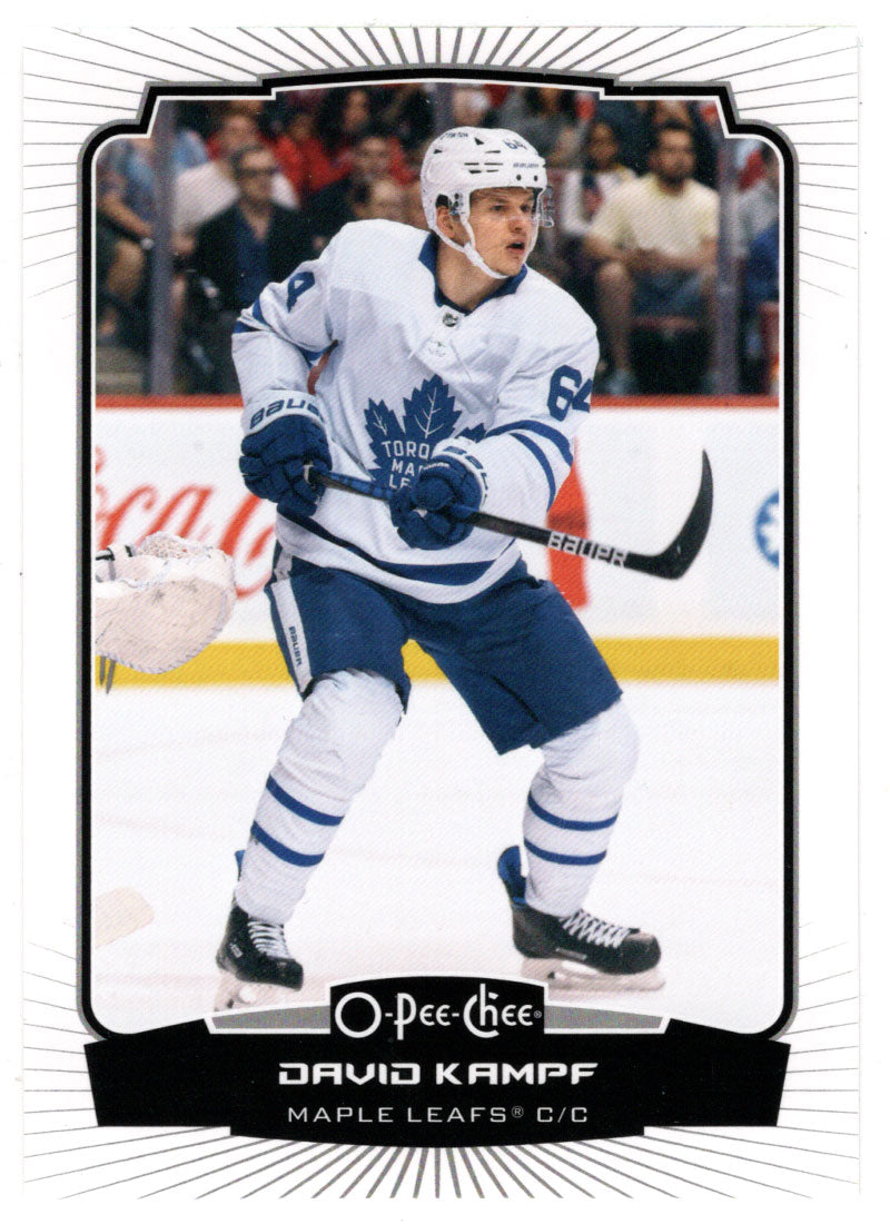 David Kampf - Toronto Maple Leafs (NHL Hockey Card) 2022-23 O-Pee-Chee # 248 Mint