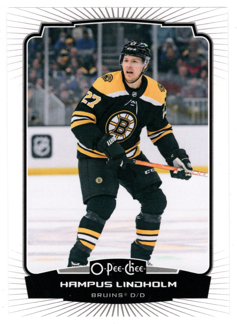 Hampus Lindholm - Boston Bruins (NHL Hockey Card) 2022-23 O-Pee-Chee # 277 Mint