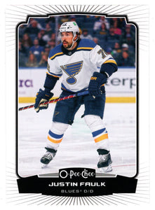 Justin Faulk - St. Louis Blues (NHL Hockey Card) 2022-23 O-Pee-Chee # 292 Mint