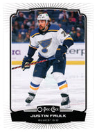 Justin Faulk - St. Louis Blues (NHL Hockey Card) 2022-23 O-Pee-Chee # 292 Mint