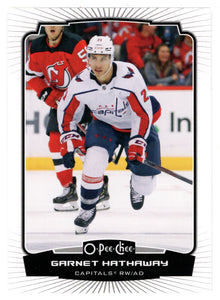 Garnet Hathaway - Washington Capitals (NHL Hockey Card) 2022-23 O-Pee-Chee # 342 Mint