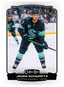 Jaden Schwartz - Seattle Kraken (NHL Hockey Card) 2022-23 O-Pee-Chee # 387 Mint