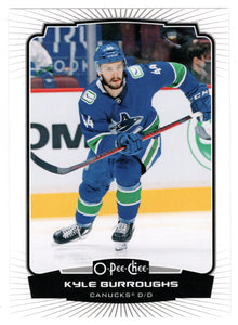 Kyle Burroughs - Vancouver Canucks (NHL Hockey Card) 2022-23 O-Pee-Chee # 405 Mint