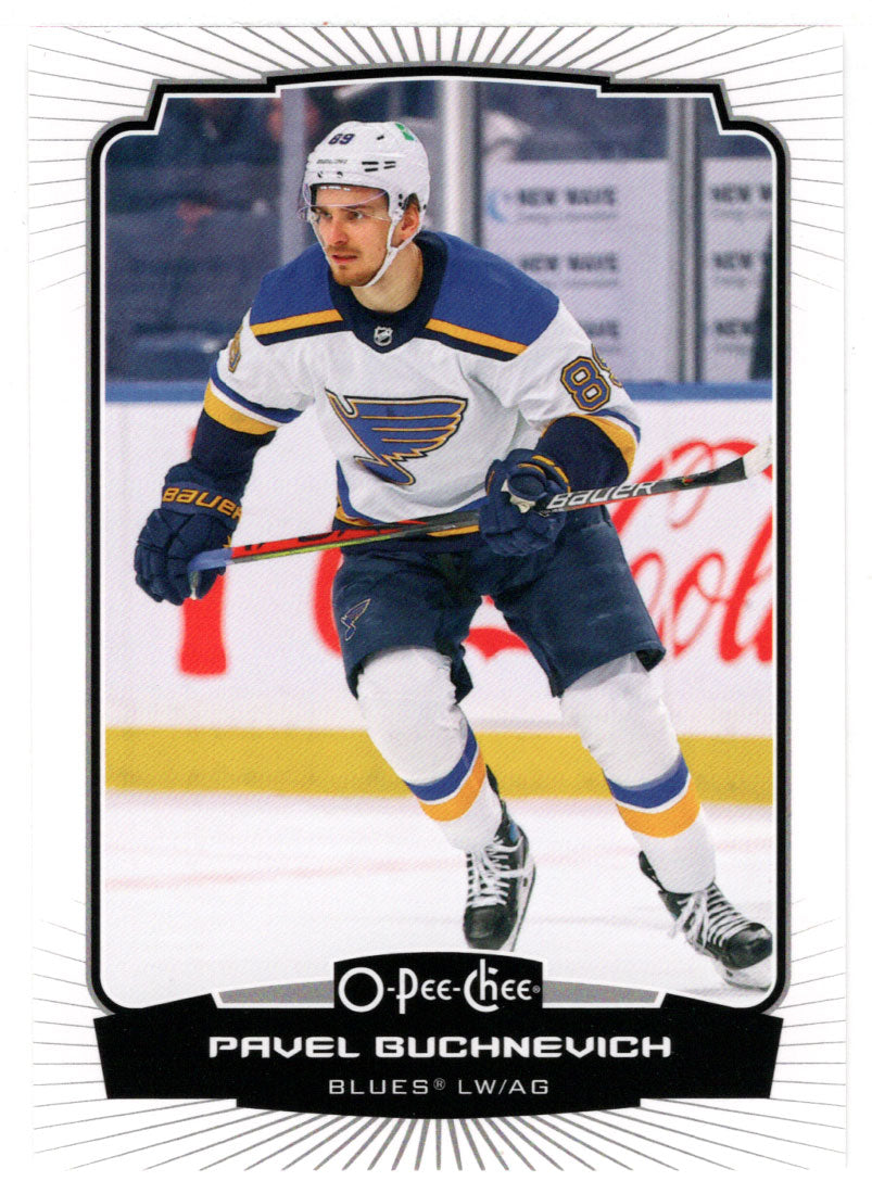 Pavel Buchnevich - St. Louis Blues (NHL Hockey Card) 2022-23 O-Pee-Chee # 408 Mint