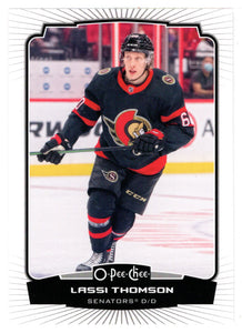 Lassi Thomson - Ottawa Senators (NHL Hockey Card) 2022-23 O-Pee-Chee # 454 Mint