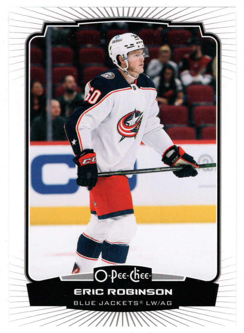 Eric Robinson - Columbus Blue Jackets (NHL Hockey Card) 2022-23 O-Pee-Chee # 480 Mint