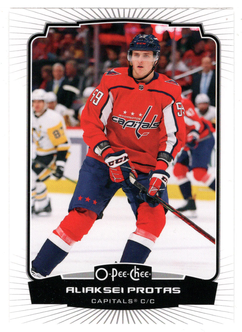 Aliaksei Protas - Washington Capitals (NHL Hockey Card) 2022-23 O-Pee-Chee # 499 Mint