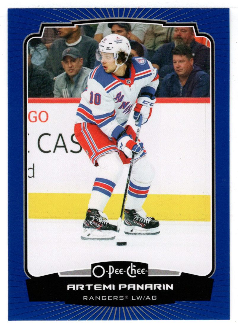 Artemi Panarin - New York Rangers - Blue Edition (NHL Hockey Card) 2022-23 O-Pee-Chee # 65 Mint