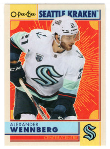 Alexander Wennberg - Seattle Kraken - Retro (NHL Hockey Card) 2022-23 O-Pee-Chee # 32 Mint