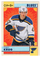 Torey Krug - St. Louis Blues - Retro (NHL Hockey Card) 2022-23 O-Pee-Chee # 82 Mint