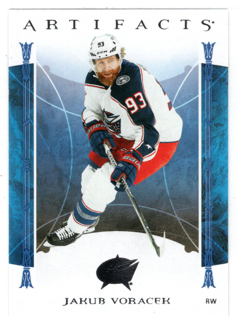 Jakub Voracek - Columbus Blue Jackets (NHL Hockey Card) 2022-23 Upper Deck Artifacts # 46 Mint