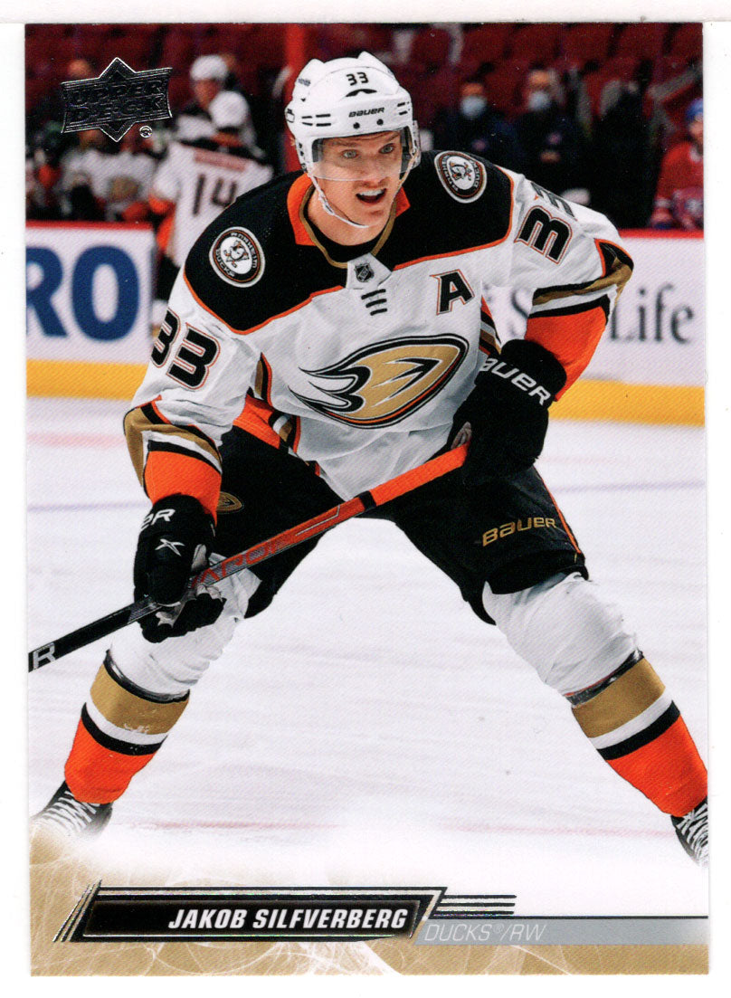 Jakob Silfverberg - Anaheim Ducks (NHL Hockey Card) 2022-23 Upper Deck # 5 Mint
