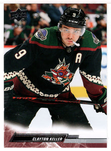 Clayton Keller - Arizona Coyotes (NHL Hockey Card) 2022-23 Upper Deck # 10 Mint