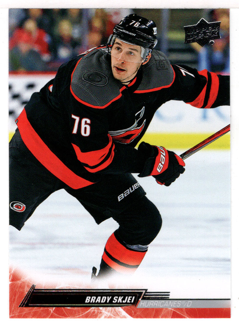 Brady Skjei - Carolina Hurricanes (NHL Hockey Card) 2022-23 Upper Deck # 36 Mint