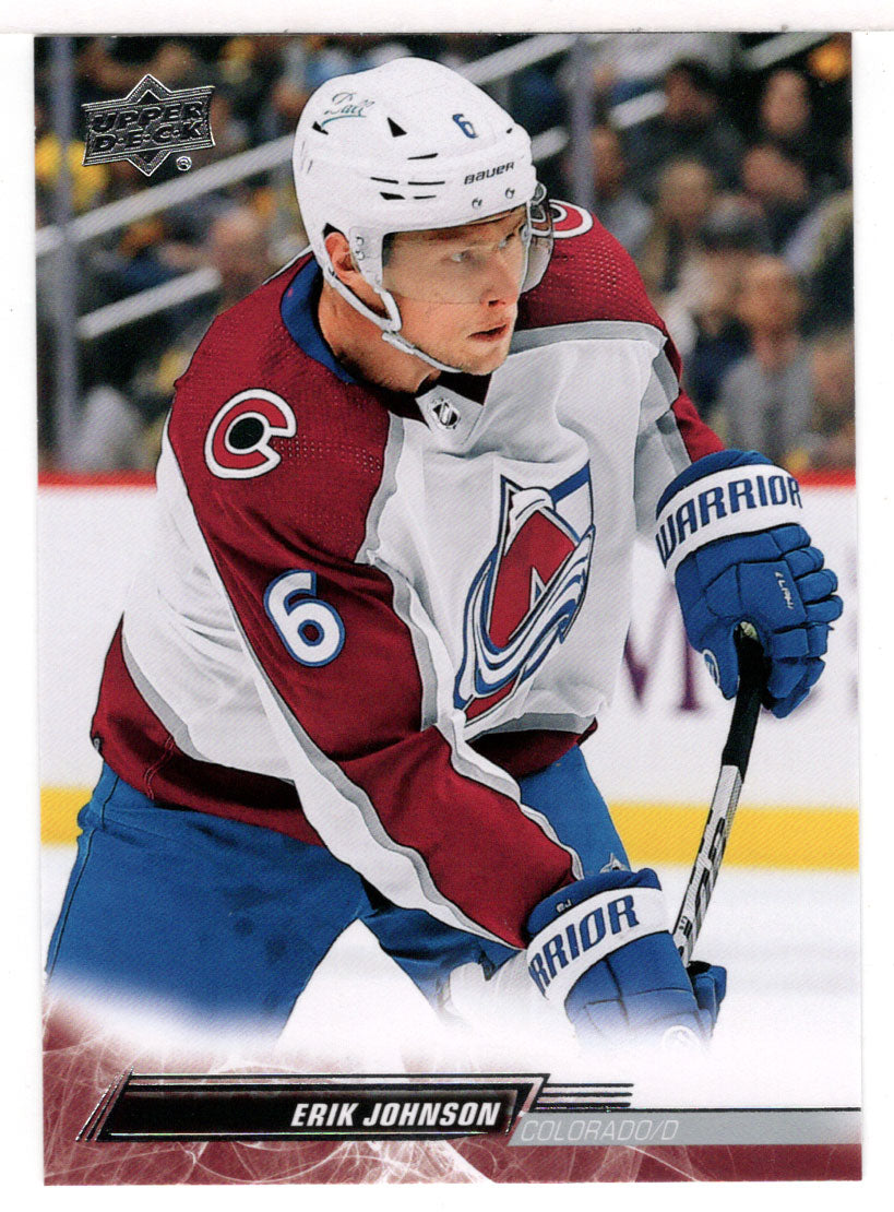 Erik Johnson - Colorado Avalanche (NHL Hockey Card) 2022-23 Upper Deck # 47 Mint