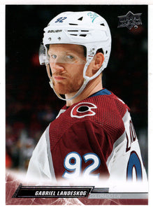 Gabriel Landeskog - Colorado Avalanche (NHL Hockey Card) 2022-23 Upper Deck # 48 Mint
