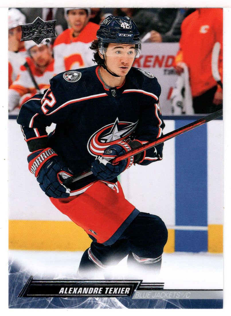 Alexandre Texier - Columbus Blue Jackets (NHL Hockey Card) 2022-23 Upper Deck # 56 Mint