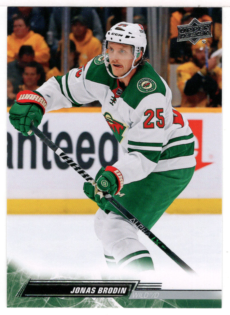 Jonas Brodin - Minnesota Wild (NHL Hockey Card) 2022-23 Upper Deck # 87 Mint