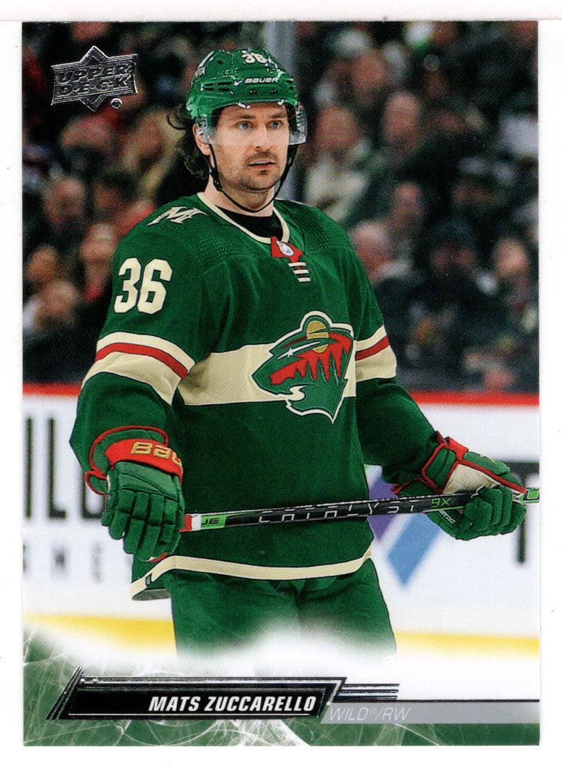 Mats Zuccarello - Minnesota Wild (NHL Hockey Card) 2022-23 Upper Deck # 92 Mint