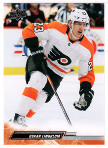Oskar Lindblom - Philadelphia Flyers (NHL Hockey Card) 2022-23 Upper Deck # 135 Mint