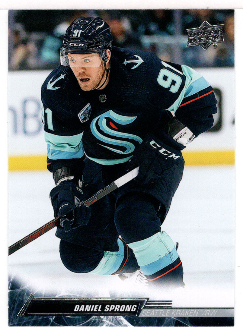 Daniel Sprong - Seattle Kraken (NHL Hockey Card) 2022-23 Upper Deck # 152 Mint