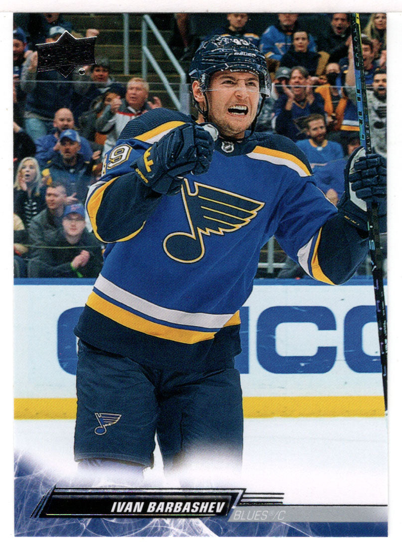 Ivan Barbashev - St. Louis Blues (NHL Hockey Card) 2022-23 Upper Deck # 155 Mint