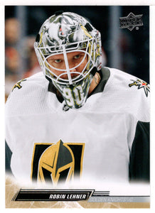 Robin Lehner - Vegas Golden Knights (NHL Hockey Card) 2022-23 Upper Deck # 183 Mint