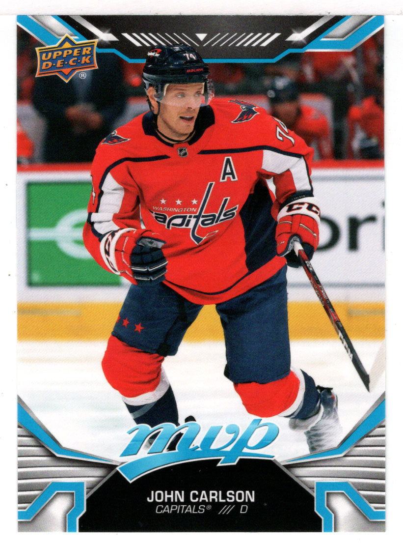 John Carlson - Washington Capitals (NHL Hockey Card) 2022-23 Upper Deck MVP # 38 Mint