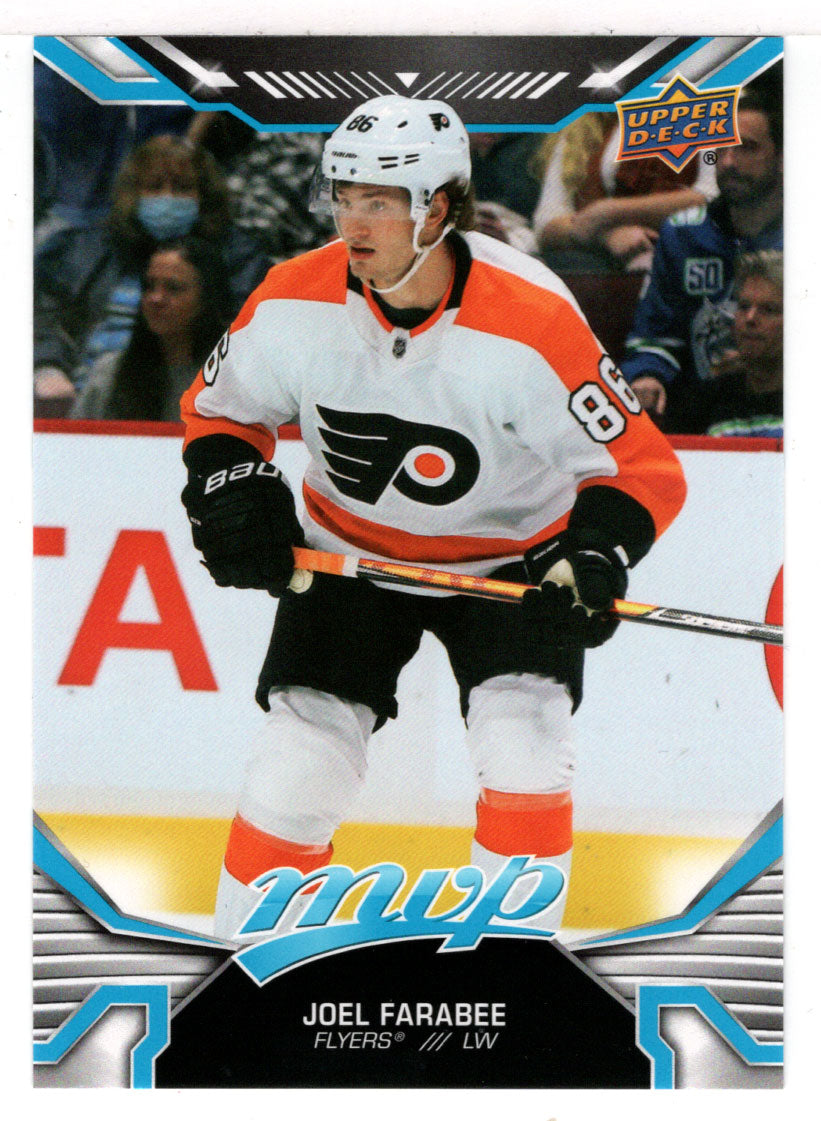 Joel Farabee - Philadelphia Flyers (NHL Hockey Card) 2022-23 Upper Deck MVP # 95 Mint