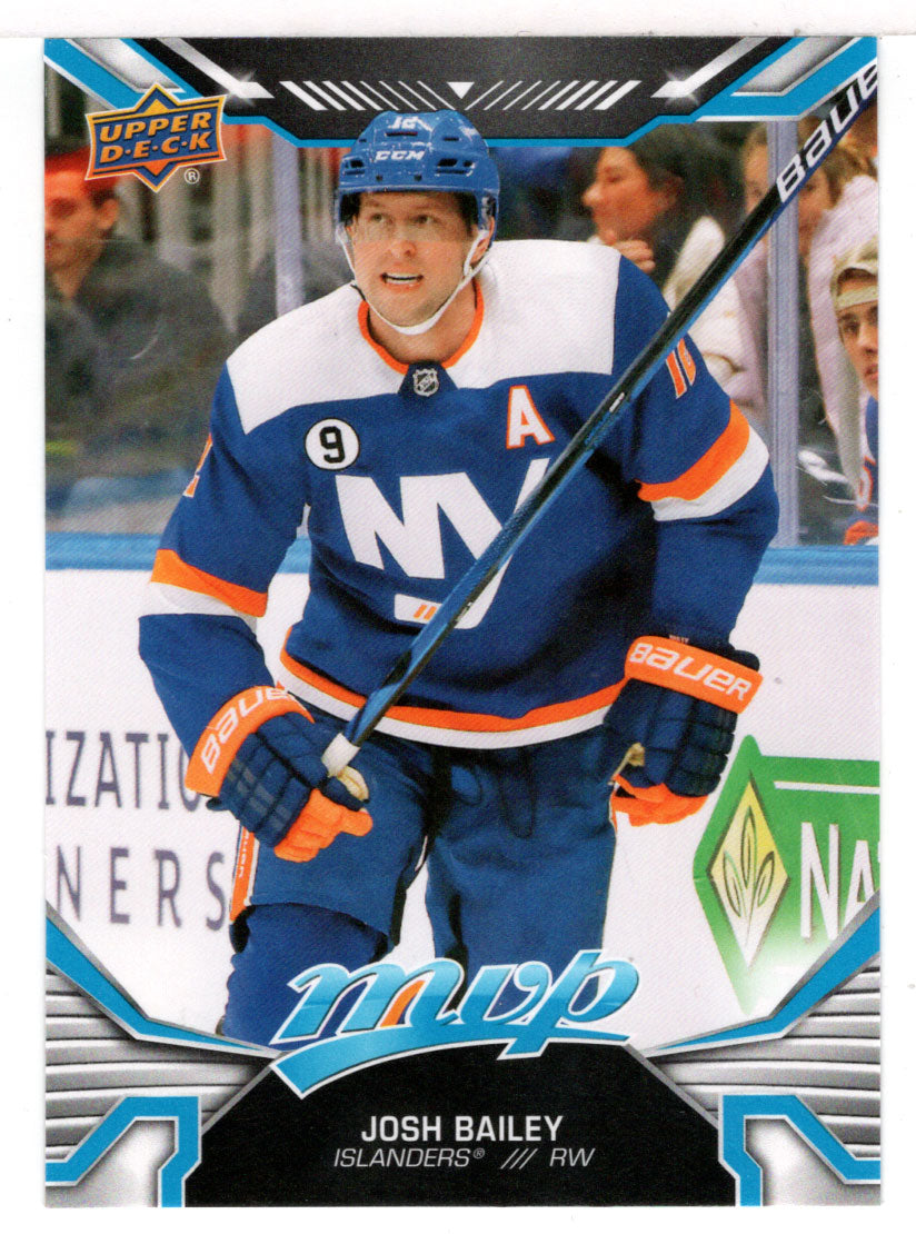 Josh Bailey - New York Islanders (NHL Hockey Card) 2022-23 Upper Deck MVP # 179 Mint