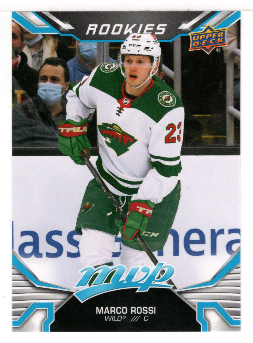 Marco Rossi RC - Minnesota Wild (NHL Hockey Card) 2022-23 Upper Deck MVP # 221 Mint