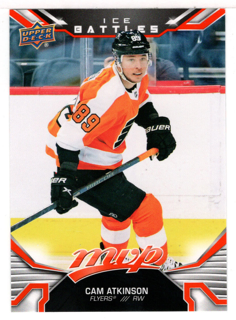 Cam Atkinson - Philadelphia Flyers - Ice Battles (NHL Hockey Card) 2022-23 Upper Deck MVP # IB 160 Mint