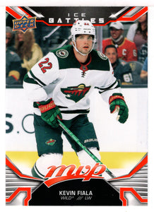 Kevin Fiala - Minnesota Wild - Ice Battles (NHL Hockey Card) 2022-23 Upper Deck MVP # IB 184 Mint