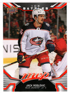 Jack Roslovic - Columbus Blue Jackets - SP Ice Battles (NHL Hockey Card) 2022-23 Upper Deck MVP # IB 212 Mint